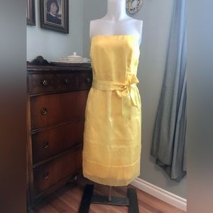 After Six yellow party dress.  Size 12.